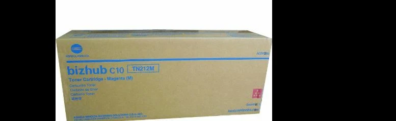  NEW GENUINE KONICA MINOLTA Bizhub C10 C10X Magenta Toner TN212M A00W262 - Image 1 of 1