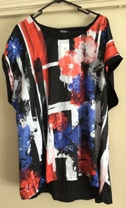 ladies MODA flora print top size 22 - Picture 1 of 8