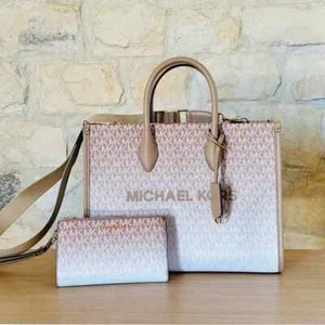 Michael Kors Mirella Medium East West Tote Crossbody Handtasche/Geldbörse Option Ombre - Bild 1 von 38