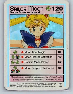 Sailor Moon CCG - Sailor Moon, Nível 4 152 - FOLHA ULTRA RARA - Conjunto Base - Imagem 1 de 2