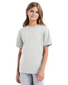 3 Pack Of Hanes 498Y Youth Tee Short Sleeve T Shirt Perfect-T Stylish T-Shirt - Picture 1 of 21