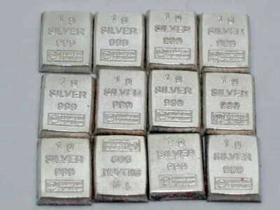 1 GRAMM SILBERBARREN SILBER ESG HEIMERLE+MEULE 999 FEINSILBER BARREN BR1 - Bild 1 von 4