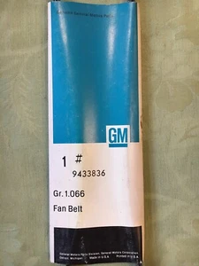 NOS GM Belt 9433836 72 Chevrolet Buick Oldsmobile Pontiac Cadillac 310x41 Dayco - Bild 1 von 3