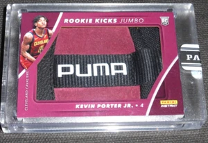 2019 PANINI INSTANT KEVIN PORTER JR KICKS PUMA SHOE SNEAKERS PATCH #D 1/1 ROOKIE - Picture 1 of 2