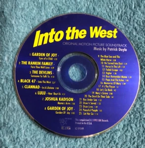Into the West - Original Motion Picture Soundtrack - Patrick Doyle - Disc Only - Picture 1 of 2