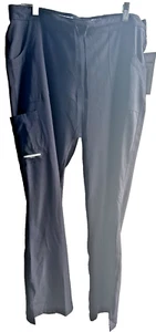 NWT Skechers Barco Womens Scrub Pants Size large Cargo Drawstring Black - Picture 1 of 6