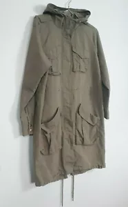 Tommy Hilfiger Vintage Kacki XS Parka Militar Oasis Mod Scooter Vespa Ejército RARO - Imagen 1 de 12