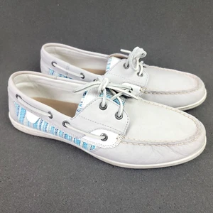 Sperry Top Sider Koifish Raffia Bootsschuh Damen Größe 12 M STS95667 auslaufend - Bild 1 von 11