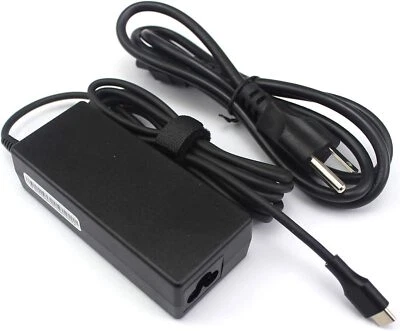 LOTE 65W USB C Tipo C para Carregador de Notebook Acer Chromebook Lenovo/HP/Asus/Samsung - Imagem 1 de 4