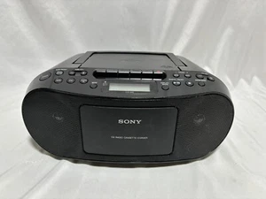Sony CFD-S50 CD Cassette Tape Player Radio CD-R RW Playback MP3 Boombox - Bild 1 von 22