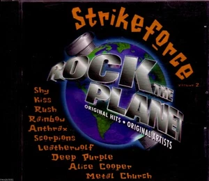 Rock the Planet STRIKE FORCE CD Classic 70s 80s ALICE COOPER RAINBOW KISS #38 - Picture 1 of 1