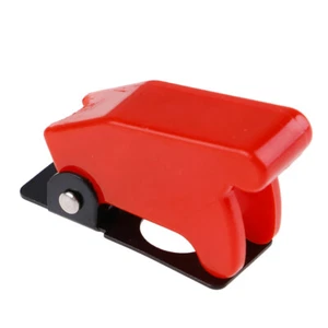 Toggle Switch Cover ON/OFF Switch Metal Lever Car Dash Light with Missile Cov.xg - Picture 1 of 12