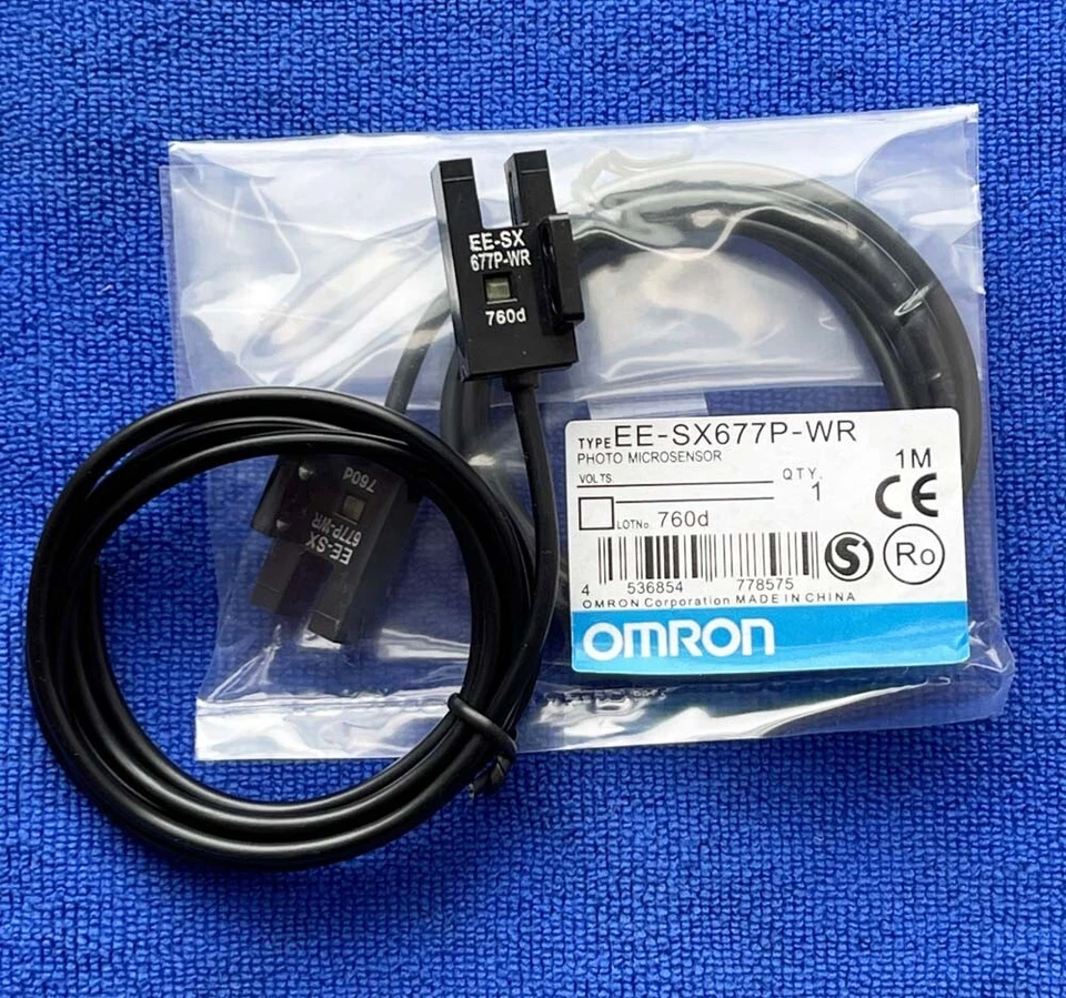 EE-SX677P-WR EESX677PWR New Omron SENSOR with Cable 1M - Image 1 of 1