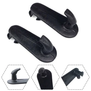 High Quality Car Mat Fixing Clips Kits 2pcs/Set Accessories Black Fastener - Picture 1 of 12