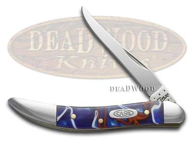 Cuchillo de Bolsillo Case xx Cuchillos Palillo de Dientes Mango Kirinita Patriótico Acero Inoxidable 11202 Foto 1 de 4