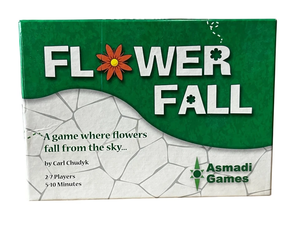FlowerFall Asmadi Games Board Game 2-7 Players Ages 8+ Card Game - Изображение 1 из 3