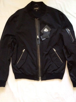 mackage men Ragnar Bomber,black,size 44, NWT, Orig. $750 - Image 1 of 4