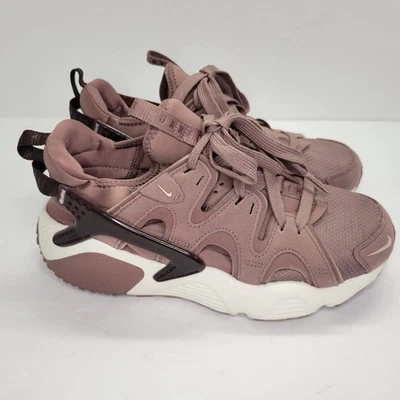 Nike Air Huarache Women Shoe Size 8 Running Casual Smokey Mauve DQ8031-202 Gym - Image 1 of 4