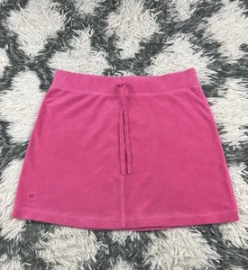 Lilly Pulitzer Women’s White Label Pink Terry Cloth Mini Skirt Size M - Picture 1 of 11
