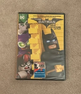 The Lego Batman Movie DVD (2017, Warner Bros.) *Brand New, Sealed* - Picture 1 of 3