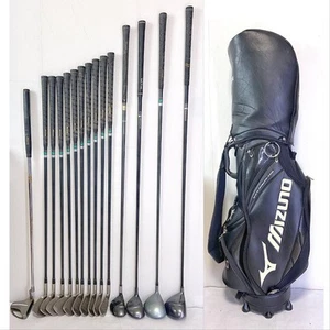 Mizuno Masters Men’s Golf Full Set 15 Clubs Includes 2 Drivers Right Handed - Picture 1 of 9