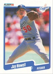 1990 Fleer Baseball Jay Howell Los Angeles Dodgers #400 - Picture 1 of 2