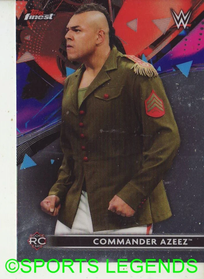 2021 WWE Finest #50 Commander Azeez - Image 1 of 1