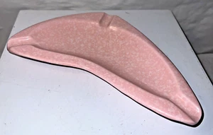 Shawnee USA Pottery Boomerang Ash Tray Pink atomic retro vintage classic 1950s - Picture 1 of 15
