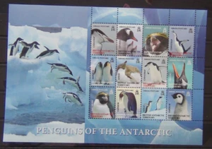British Antarctic Territory 2008 Penguins of the Antarctic 3rd Series MNH - Picture 1 of 1