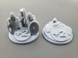 Catan Custom Largest Army And Longest Road Trophy 3D Print - Picture 1 of 4