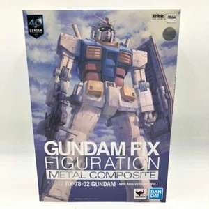 Usado GUNDAM FIX FIGURATION METAL COMPUESTO RX-78-02 Gundam 40 Aniversario Japón - Imagen 1 de 4