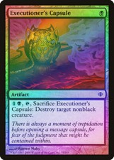Executioner's Capsule FOIL Shards of Alara PLD Artifact Common CARD ABUGames
