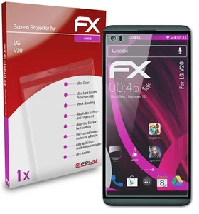 atFoliX Pellicola Vetro per LG V20 9H Armatura di protezione - Foto 1 di 5
