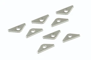 Mr. Gasket Valve Cover Clamps - Chrome Short Style-1/4 Inch Diameter Holes 9899 - Picture 1 of 5