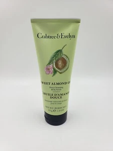 Crabtree & Evelyn Sweet Almond Oil Deep Cleansing Body Scrub 7.9 Oz - Picture 1 of 2