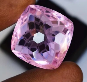Precious 86.45 CT Flawless Brazil Pink Citrine Cushion Cut Loose Gemstone - Picture 1 of 10