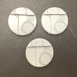 Bases 50mm Marvel Crisis Protocol 3x City Streets con alcantarilla Necromunda 40K - Imagen 1 de 1