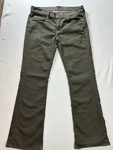Seven for All Mankind Bootcut Army Green Women size 29 pants - Picture 1 of 9