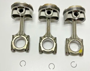 2007-2008 OEM Kawasaki Ninja ZX6R Engine Motor Block Pistons ROD RODS - Picture 1 of 7