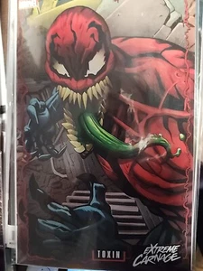 EXTREME CARNAGE TOXIN #1 JOHNSON CONNECTING VARIANT MARVEL COMICS 2021 - Bild 1 von 1