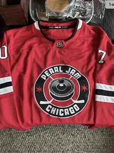 Pearl Jam Chicago Blackhawks Hockey Jersey 9/23 XXL 2XL 2 Extra Large - Picture 1 of 2