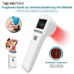 Handy Soft Laser Therapiegerät Arthrose Allgemeine Schmerztherapie Lazer 880mW - Bild 1 von 14