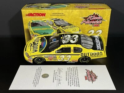 Tony Raines #33 Autographed The Outdoor Channel 2005 Harvick 1/24 NASCAR DieCast - Image 1 of 4