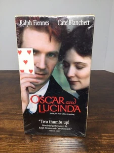 New OSCAR AND LUCINDA (VHS Tape) Ralph Fiennes & Cate Blanchett Sealed 1997 - Picture 1 of 4