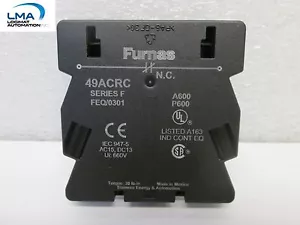 2x SIEMENS FURNAS 49ACRC AUXILIARY CONTACT BLOCK KIT 1NC SERIES F *** NEW - Picture 1 of 2