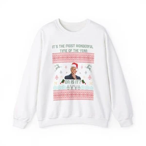 Keith Morrison Ugly Christmas Sweatshirt, Dateline Crewneck, Funny Holiday - Bild 1 von 41