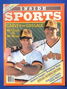 Goose Gossage HOF Autographed Inside Sports Magazine July 1984 San Diego Padres - Picture 1 of 3