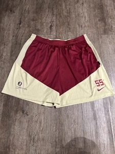 Nike DriFit Shorts Men 3XL Florida State Seminoles Onfield #55 Player Team Issue - Picture 1 of 7