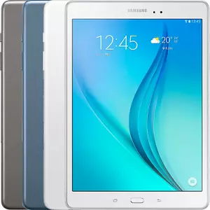 Samsung Galaxy Tab A 9.7" SM-T555 16GB Wi-Fi /cellular 4G Very Good Condition - Picture 1 of 4