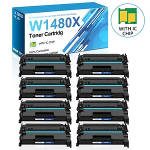W1480X Toner Cartridge with Chip for HP Pro 4001dw 4001dn 4001n MFP 4101fdw LOT - Picture 1 of 21